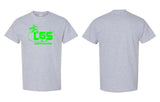 LGS -  LGS OUTDOORS Sport Grey Short Sleeve Tee | Front Only
