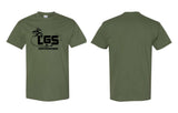 LGS -  LGS OUTDOORS Service Military Green Short Sleeve Tee | Front Only