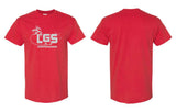 LGS -  LGS OUTDOORS Heather Red Short Sleeve Tee | Front Only