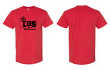 LGS -  LGS OUTDOORS Heather Red Short Sleeve Tee | Front Only