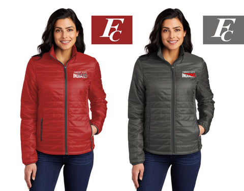 FC Spirit Shop -Port Authority® Ladies Packable Puffy Jacket