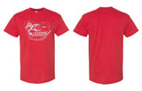 LGS - Legends Guide Service Heather Red Short Sleeve Tee | Front Only