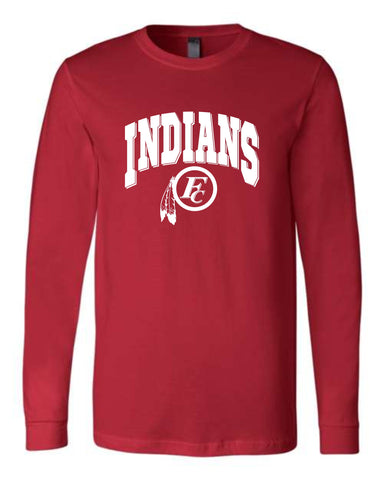 FC Spirit Shop - Bella+Canvas Red Long Sleeve Tee (Youth & Adult)