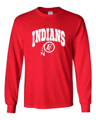 FC Spirit Shop - Red Long Sleeve Tee (Youth & Adult)
