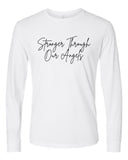 CFF - Next Level - Unisex CVC Long Sleeve T-Shirt |Stronger Through Our Angels|