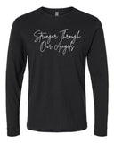 CFF - Next Level - Unisex CVC Long Sleeve T-Shirt |Stronger Through Our Angels|