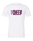 NK Vikings Cheer - Glitter Print Bella+Canvas Tee (2 Colors)