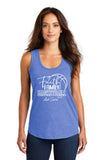 A.C. - Women's Triblend Racerback Tank {Faith, Family, Basketball}