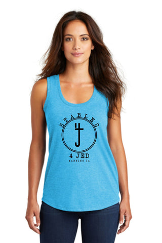 S4J- Ladies Perfect Tri Racerback Tank | Count to 4