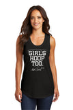 A.C. - Women's Triblend Racerback Tank {Girls Hoop Too}