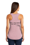 S4J- Ladies Perfect Tri Racerback Tank | Count to 4