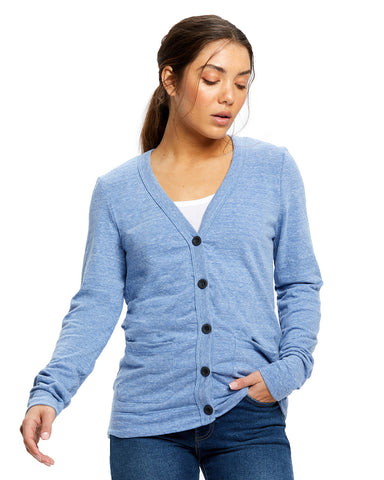 ISB-Ladies'  Long-Sleeve Cardigan