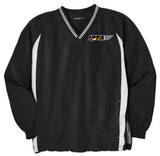 IPTA- Tipped V-Neck Raglan Wind Shirt