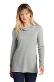Hosmer - Ladies PosiCharge ® Tri-Blend Wicking Long Sleeve Hoodie