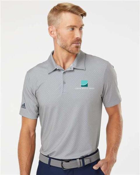 Adidas tonal online stripe polo