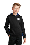 LLF - Youth Performance CamoHex Fleece Colorblock Hooded Pullover