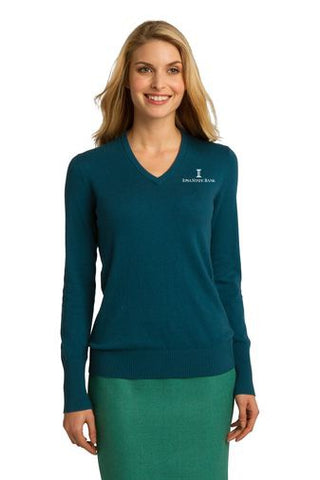 ISB Port Authority® Ladies V-Neck Sweater