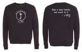 S4J - Bella+Canvas Unisex Sponge Fleece Drop Shoulder Crewneck Sweatshirt | Count to 4 {2 sides}