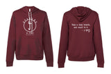 S4J - BELLA + CANVAS - Unisex Sponge Fleece Hoodie | Count to 4 {2 sides}