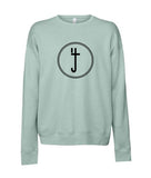 S4J - Bella+Canvas Unisex Sponge Fleece Drop Shoulder Crewneck Sweatshirt | 4J Circle Design