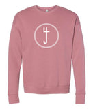 S4J - Bella+Canvas Unisex Sponge Fleece Drop Shoulder Crewneck Sweatshirt | 4J Circle Design