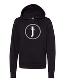 S4J - BELLA + CANVAS - Youth Unisex Sponge Fleece Hoodie | 4J Circle