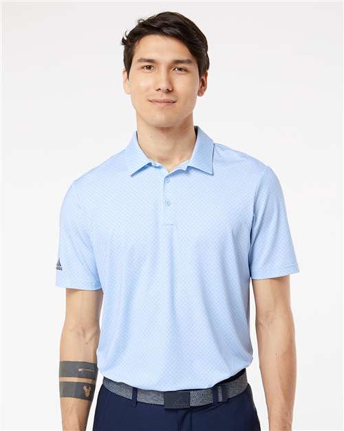 adidas tonal stripe polo
