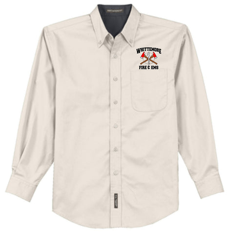 Whittemore Fire Dept Long Sleeve Button Up