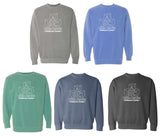 Little Hawks Childcare Center - Garment-Dyed Sweatshirt
