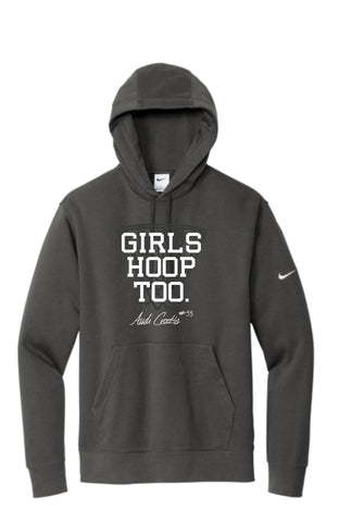 A.C. - Nike Club Fleece Sleeve Swoosh Pullover Hoodie {Girls Hoop Too}