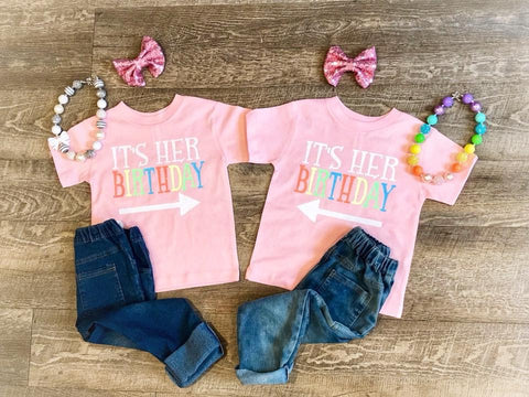 Twin Birthday Tees
