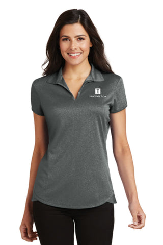 ISB Ladies Port Authority Trace Heather Polo