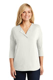 |Business Attire| Port Authority® Ladies Concept 3/4-Sleeve Soft Split Neck Top
