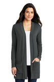 |Business Attire| Port Authority ® Ladies Concept Long Pocket Cardigan