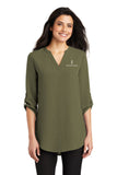 ISB Port Authority ® Ladies 3/4-Sleeve Tunic Blouse