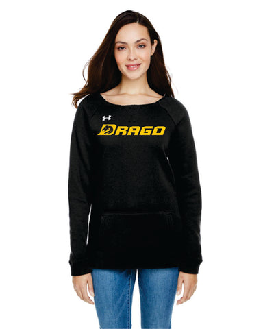 Drago - Under Armour Ladies' Hustle Fleece Crewneck Sweatshirt