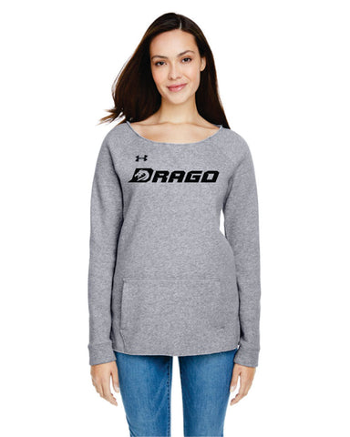 Drago - Under Armour Ladies' Hustle Fleece Crewneck Sweatshirt