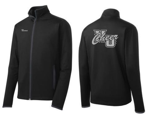 TEAM ONLY - Men's NU Cheer '22 - Warm Up Jacket (No Glitter)