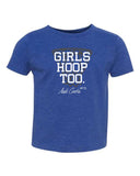 A.C. - Toddler Short Sleeve Tee {Girls Hoop Too}