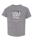 A.C. - Toddler Short Sleeve Tee {Girls Hoop Too}