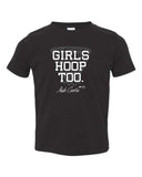 A.C. - Toddler Short Sleeve Tee {Girls Hoop Too}