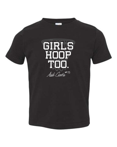 A.C. - Toddler Short Sleeve Tee {Girls Hoop Too}