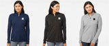 LLF - Adidas - Women's Lightweight Mélange Quarter-Zip Pullover