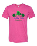 Hidden Lakes Campground Bella+Canvas Short Sleeve Tee