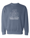 Little Hawks Childcare Center - Garment-Dyed Sweatshirt