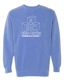 Little Hawks Childcare Center - Garment-Dyed Sweatshirt