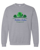 Hidden Lakes Campground Gildan Crew Neck Sweatshirt
