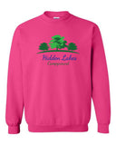 Hidden Lakes Campground Gildan Crew Neck Sweatshirt