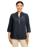 ISB Devon & Jones Ladies' Perfect Fit™ 3/4-Sleeve Crepe Tunic