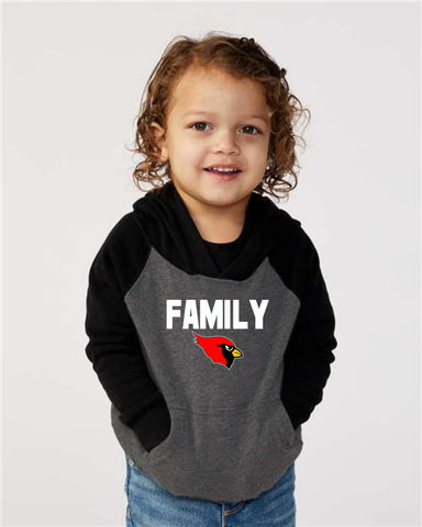 GHV Holiday '22 - FAMILY Toddler/Youth Special Blend Raglan Hooded Sweatshirt